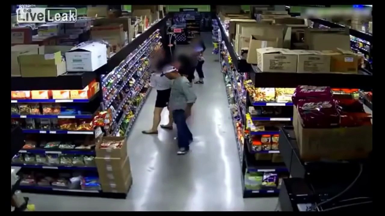 Best Of LiveLeak - Pervert Caught Filming Up Womans Skirt
