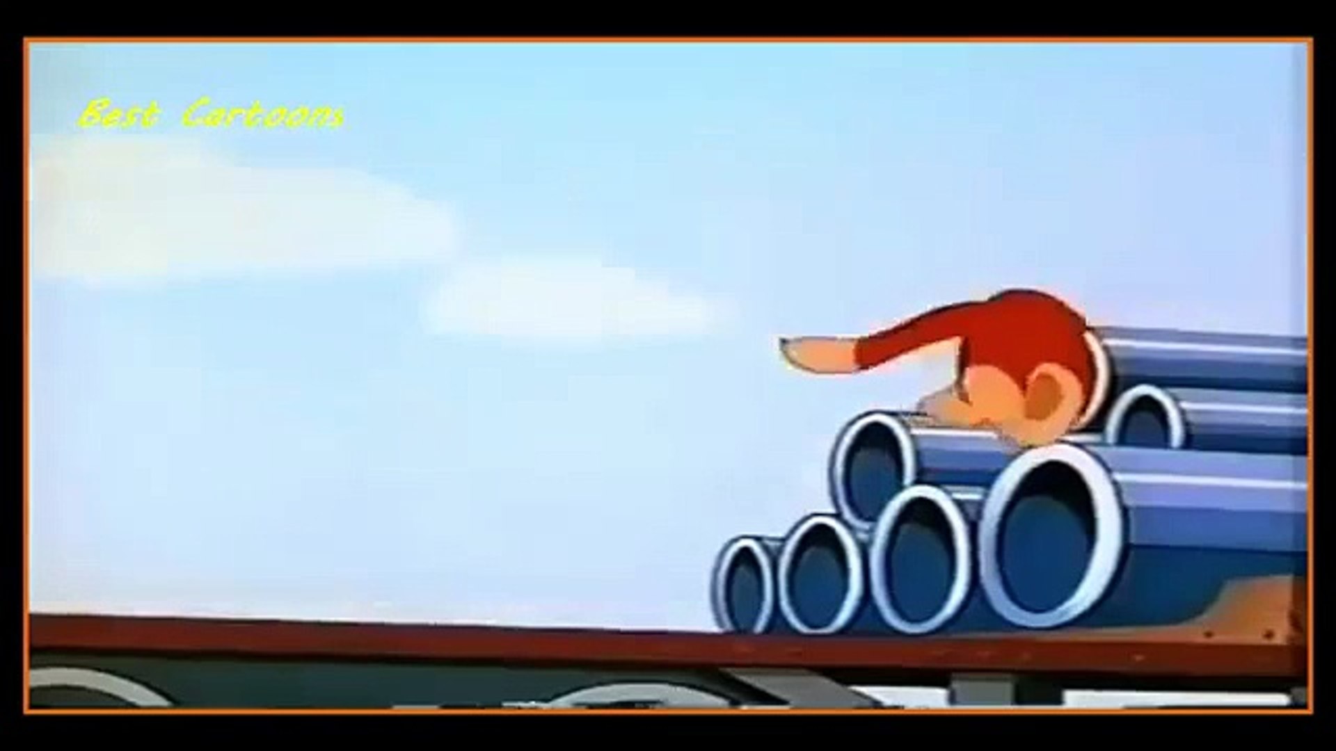 Animation movies - Comedy movies Cartoon   Herman and Katnip Rail Rodents - funny cartoons for child