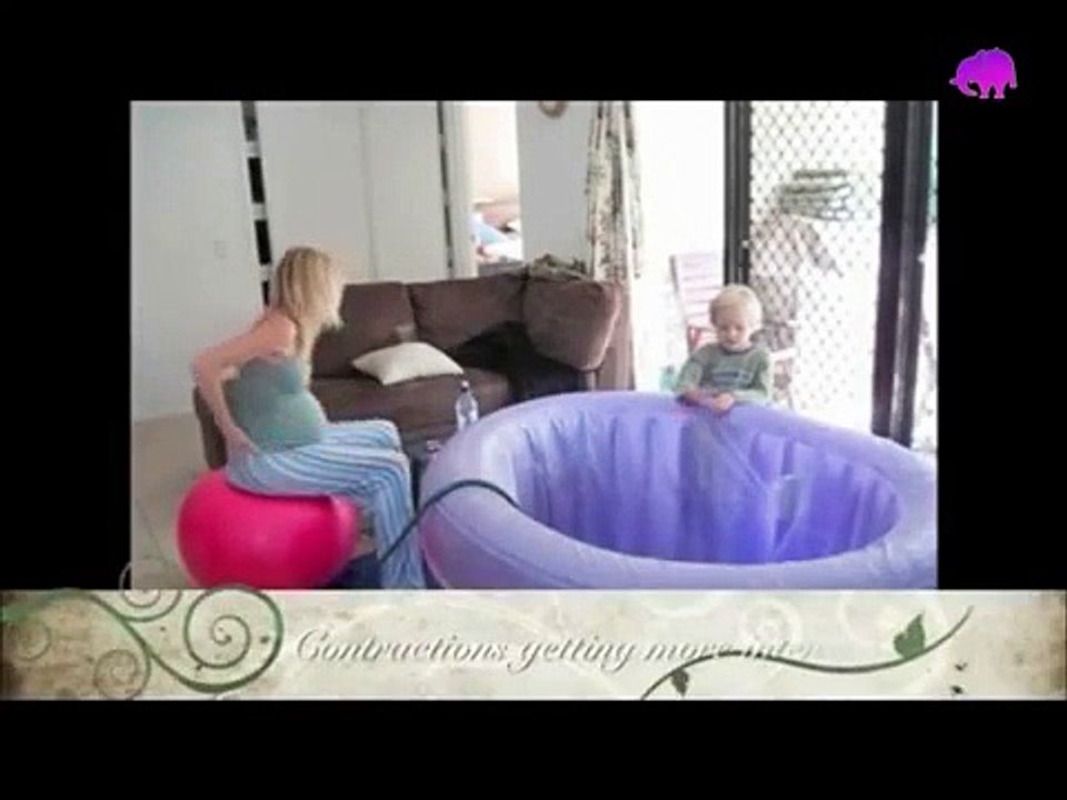 Home Birth Schmerzfreie Geburt Wasser Amelia
