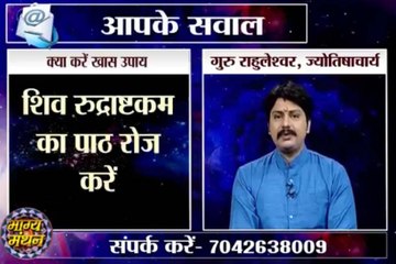 Bhagya Manthan 03-10-2015 Guru Rahuleshwar ji