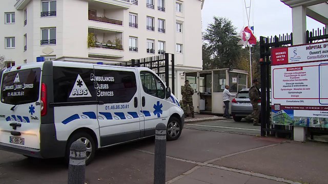 Attaques terroristes : le ministre de la Défense au chevet des blessés