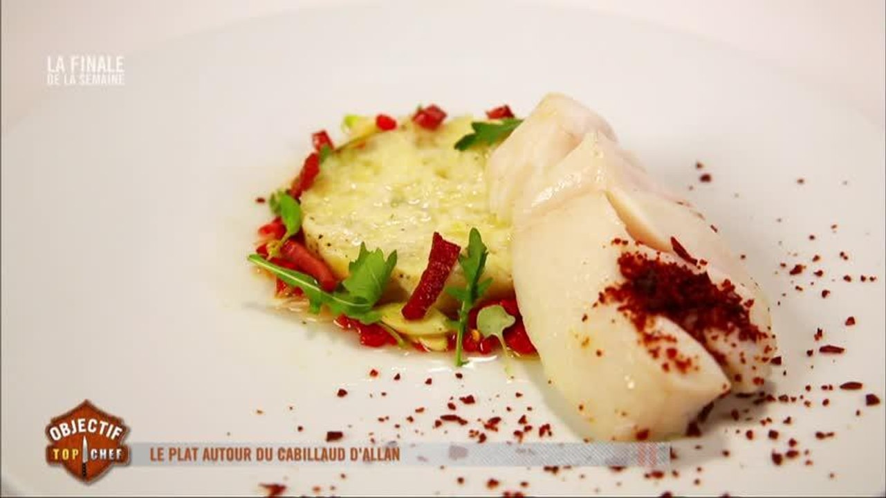 Allan a bien mené sa recette de cabillaud !
