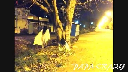 REAL GHOST SISTERS PRANK (BEST FUNNY SCARY HILARIOUS) PAPACRAZY