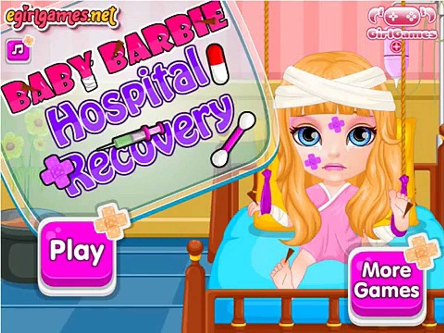 barbie hospital games