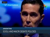 Argentine Candidate Debate Reveals Sharp Differences