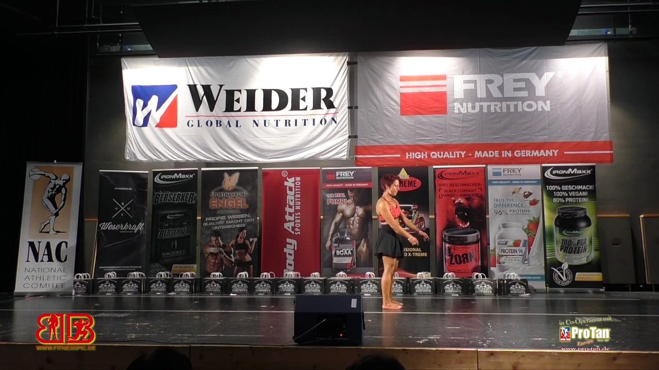Int. Süddeutsche Meisterschaft NAC 2015 - Miss Fitness #Kür
