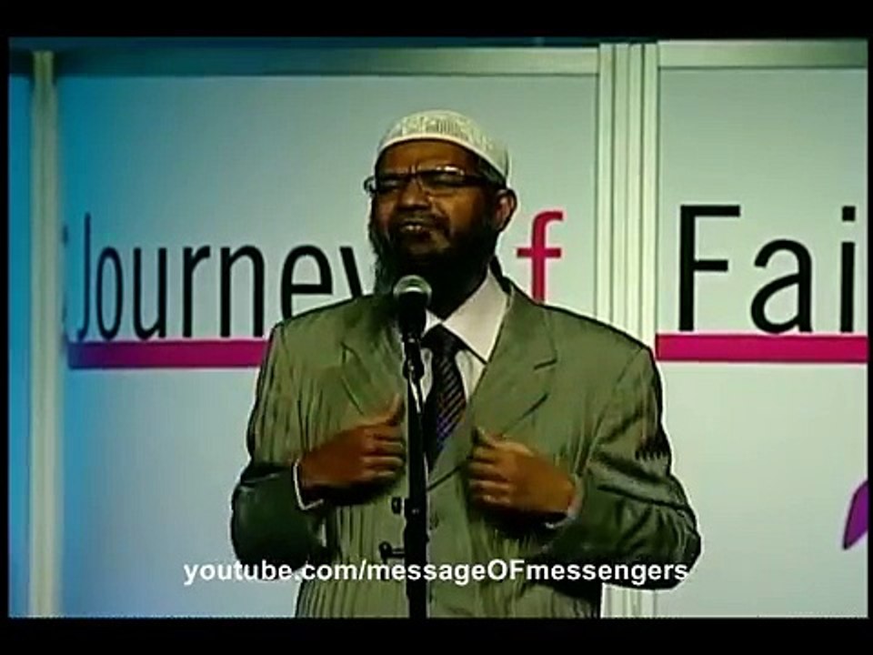 Christian accepts Islam after challenging Zakir Naik at an Islamic Conference!