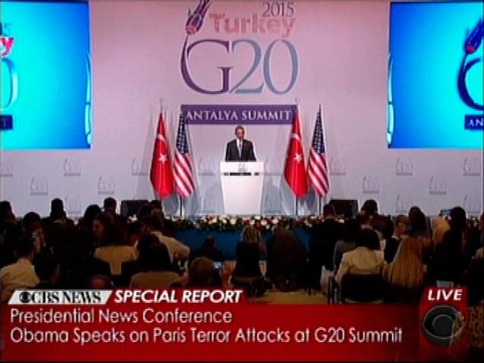 Presidential News Coverage On Paris Terror Attacks 11.16.15