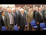 L'Aquila - Mattarella inaugura palazzo giustizia (16.11.15)