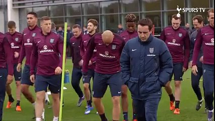 England training returned to Enfield this afternoon with six of our players taking part in today's session! Watch the fu