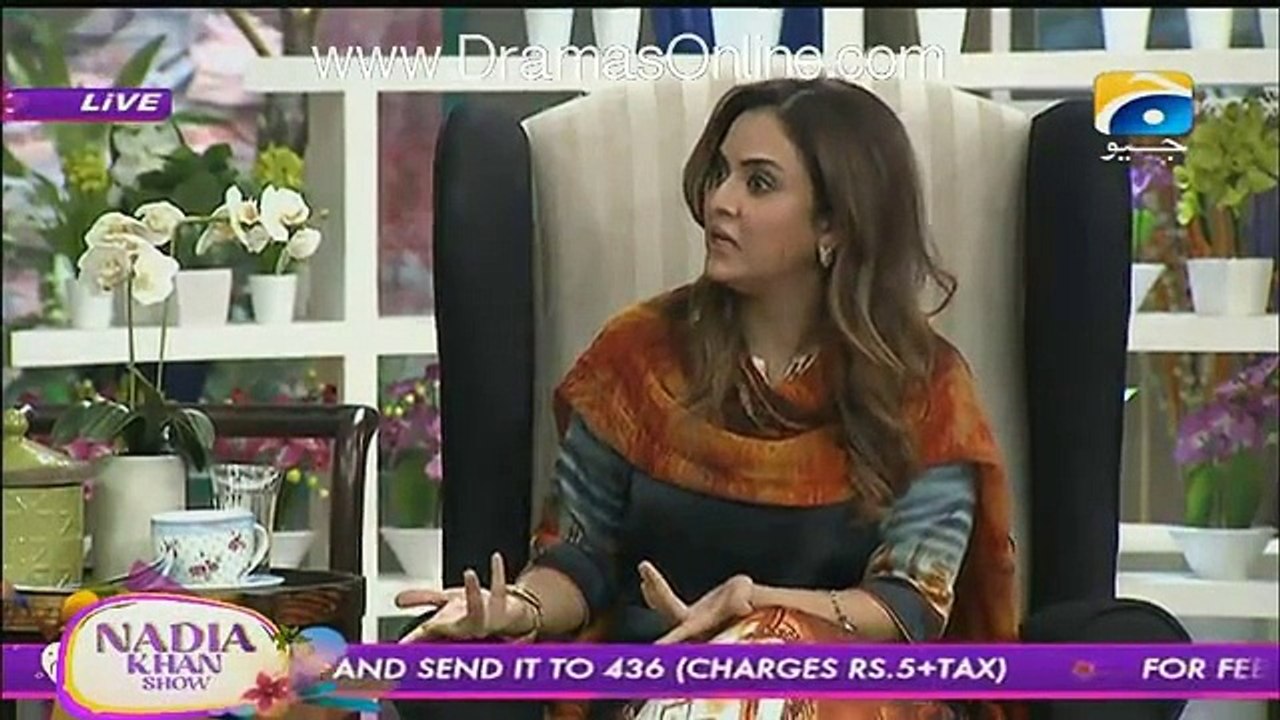 Nadia Khan Exposing Meera very badly
