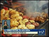 El Primer Festival de la Papa Asada reunió a decenas de familias