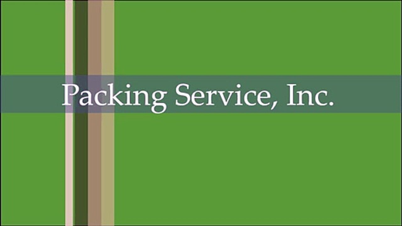 Professional On-Site Palletizing and Shipping Services - Packing Service, Inc