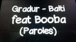 Gradur - balti feat Booba (paroles)