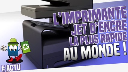 La OfficeJet Pro X : l'Imprimante Jet d'Encre La  Plus Rapide Au Monde