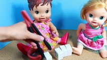 BABY ALIVE DOLL makes Melissa & Doug Wooden SUSHI Play Set Baby Alive Crazy Baby Alive Doll Video