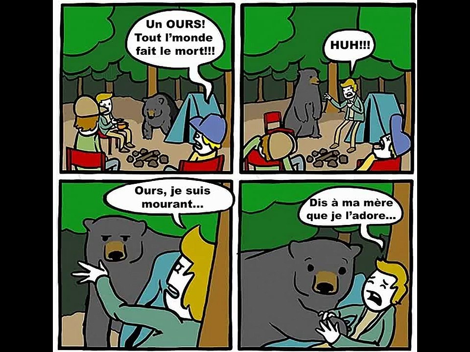 Parfois faire le mort peut être utile, regardez pourquoi!