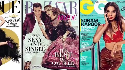 Sonam Kapoor Simple Yet Sexy Look For Grazia November 2015