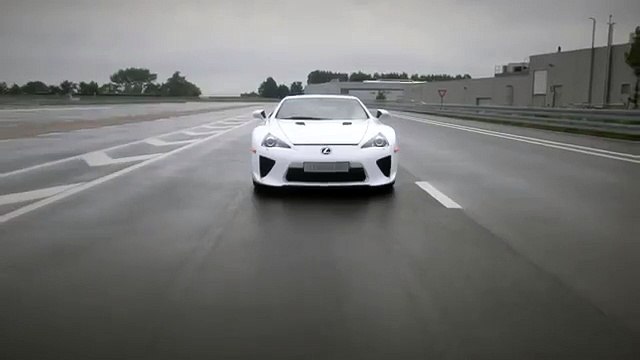Lexus LFA & LF-LC a supercar meeting an avant-garde beauty