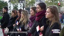 Attentats de Paris : la France rend hommage aux victimes