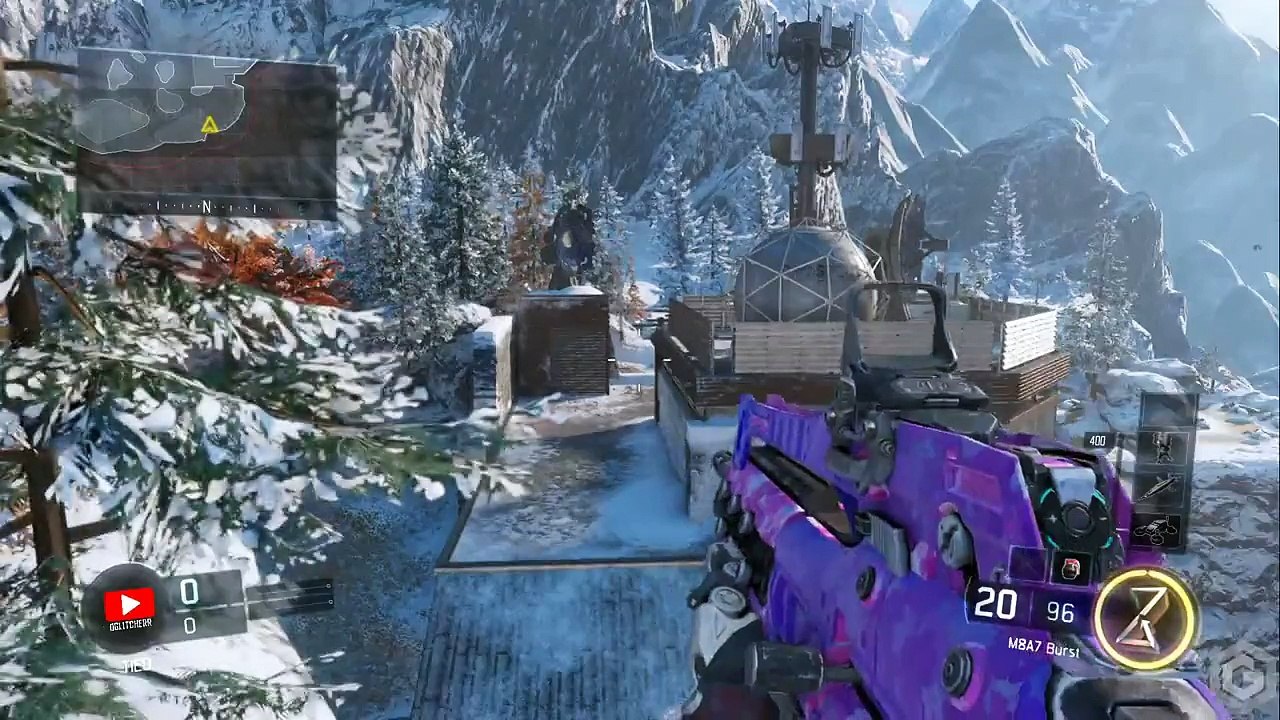 Black Ops 3 Glitches: Secret Spot On Rock Stronghold XB1,PS4,PC "BO3 Glitches"