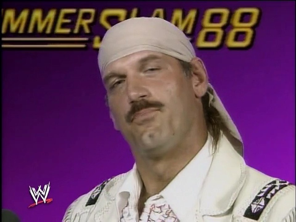 WWF SummerSlam 1988 - Jesse Ventura Interview - video Dailymotion