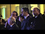 Roma - Boldrini in Piazza per gli inni di Francia e Italia (16.11.15)