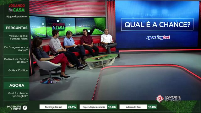 Qual é a chance? dos treinadores