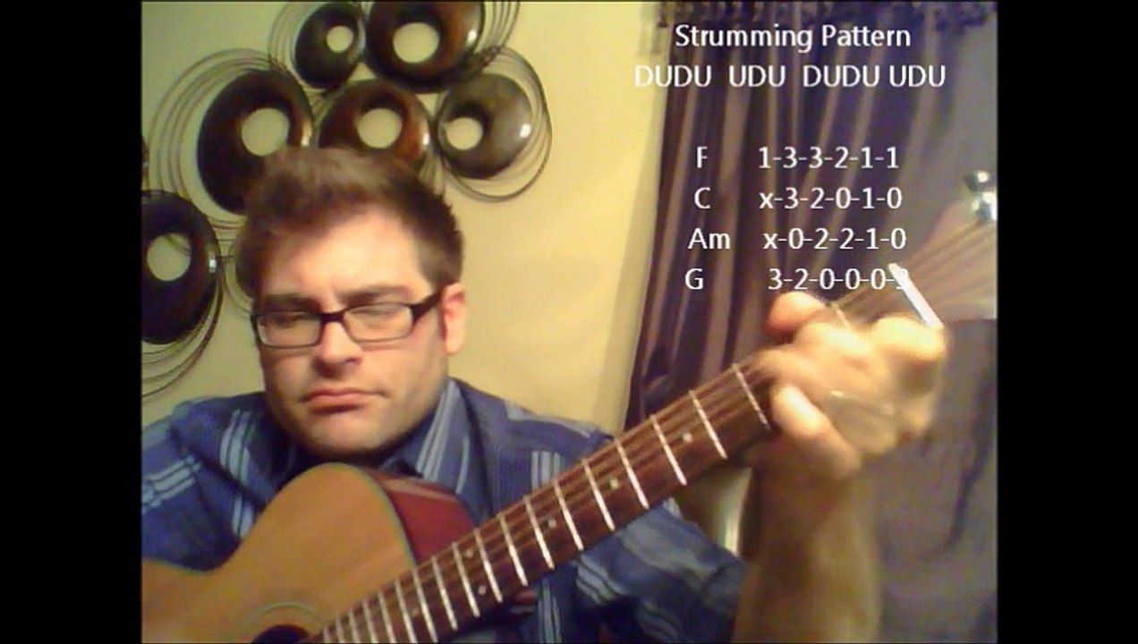 How to play 5 Songs that use 4 chords on acoustic guitar (Great Beginner Songs)