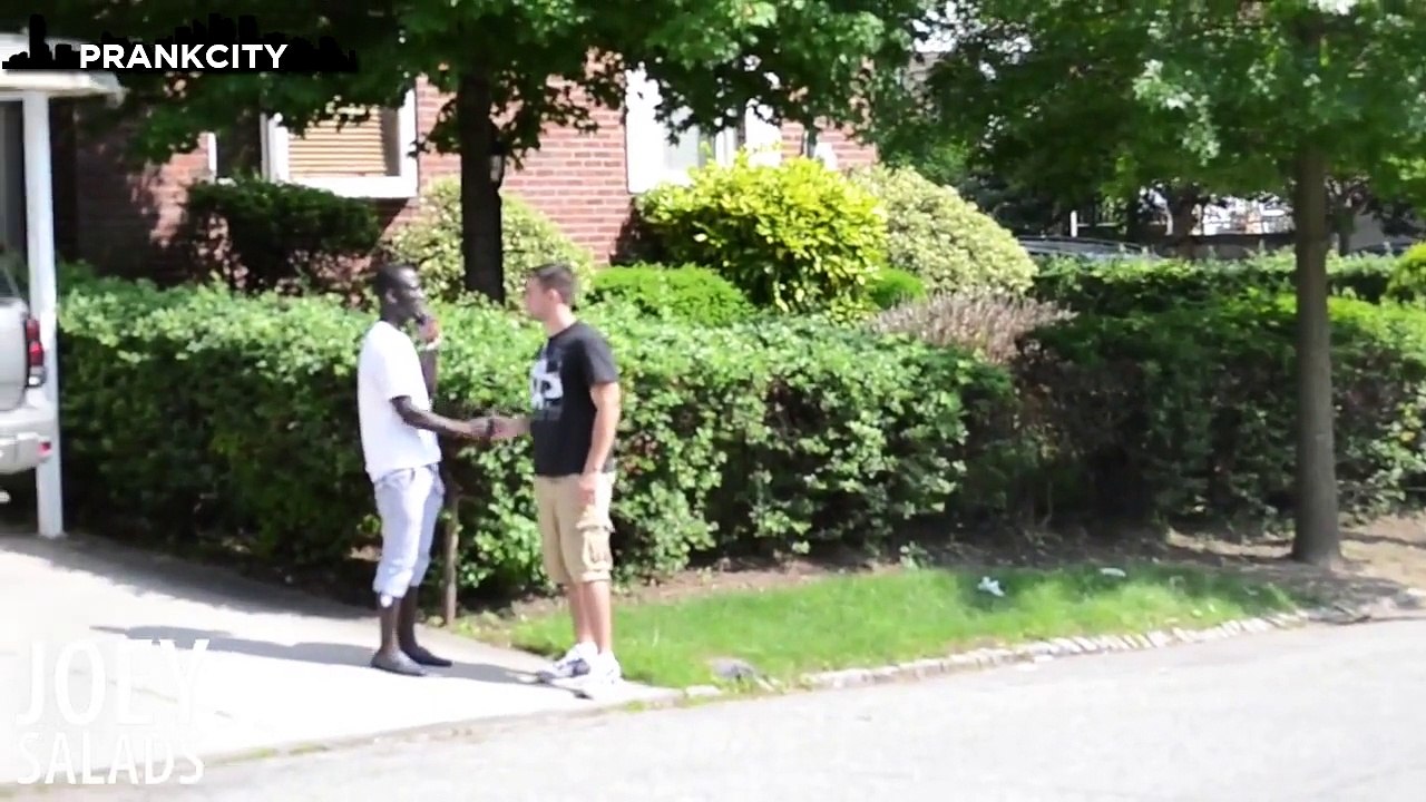 Selling Bricks In The HOOD Prank! (GONE WRONG)