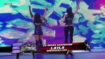 Kelly Kelly vs Layla w Michelle McCool show 2456