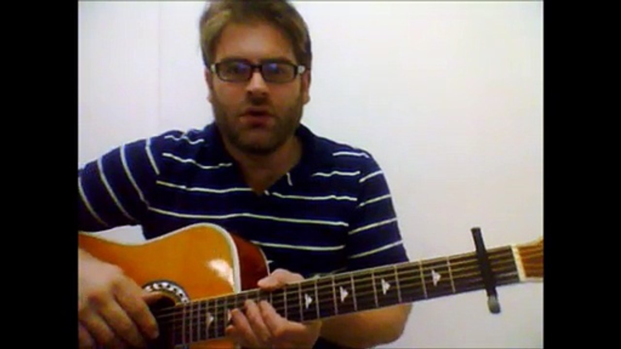 How to play "King Of The Road" by Roger Miller on acoustic guitar