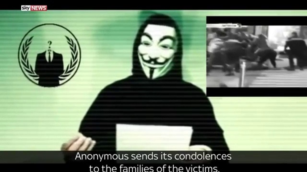 Anonymous vs ISIS Paris Attacks November 2015 _ Anonymous War On ISIS OPISIS