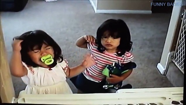 Top Funny Kids Fighting 2015 - Cutest Twin Babies Fighting Lol Video