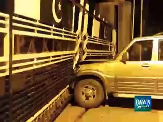 Indian man crashes car into Wagah-Attari border gate