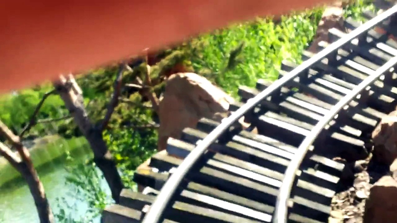 Big Thunder Mountain On Ride / Back view