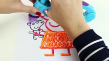 Peppa Pig Play Doh DohVinci Art Studio Design Peppa Pig with Play Doh Vinci Dibujar con Pl