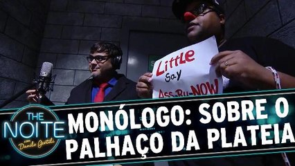 Monólogo: sobre o palhaço da plateia e jovens japoneses limpando o chão