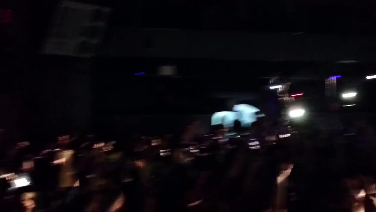 Gesaffelstein emotional ending, moment of silence for France @ 1015 Folsom (11_13_15)