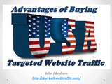 Advantages of Buying USA Targeted Website Traffic