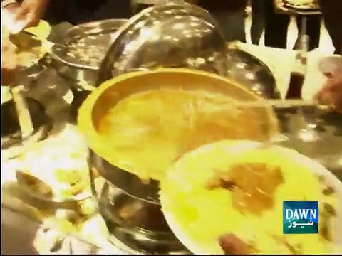 PMLN Workers attacked Food In Function Of Ayaz Sadiq