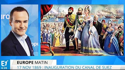 17 novembre 1869, inauguration du canal de Suez