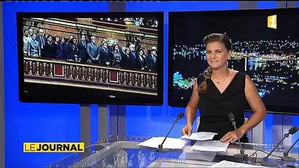 Les parlementaires Polynésiens au congrès de Versailles