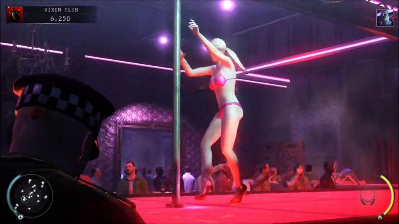 Hitman Absolution Strip Club Dom Osmond Eliminated (Mission 4)