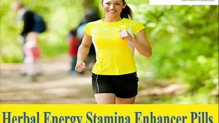 Herbal Energy Stamina Enhancer Pills To Stay Fresh And Energetic