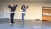 two girls dance on Manwa Laage