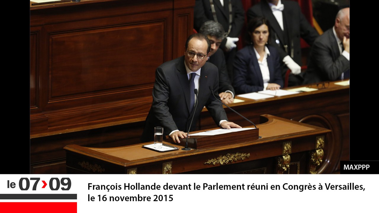 "Sécurité : l'allocution de François Hollande devant le Congrès" (L'Édito Politique)