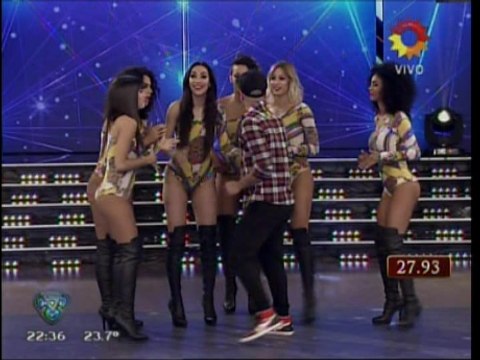 Bailarinas Showmatch2015 Ritmo Improvisaciòn