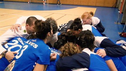 "Au fond des filets" - Derby de Division 2 féminine : Pôle Sud 38 EE / Drôme Bourg de Péage