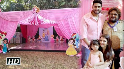 Video herunterladen: Aaradhya Bachchans Princess Themed Birthday Bash